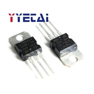 China YYT Standard Integrated Transistor L7824CV TO-220 L7824 ST Three-end Regulator for sale