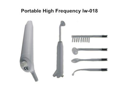 China Skin Tighten Portable High Frequency Machine for Hair , Anti Aging Galvanic Facial Machine for sale