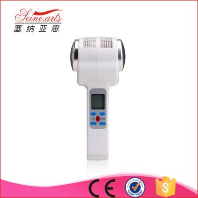 China Hot and Cold Hammer Facial massager Skin Tighten and rejuvenation Ultrasonic Therapy Machine for sale