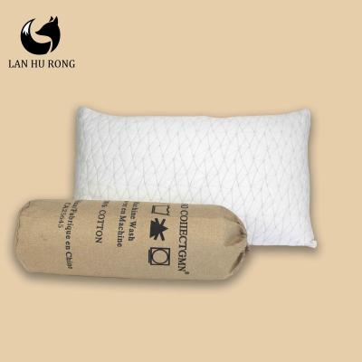 China Fashion Anti-static Bamboo Pattern Queen Size Comfortable And Breathable Hotel Memory Foam Bamboo Shredded Pillow for sale