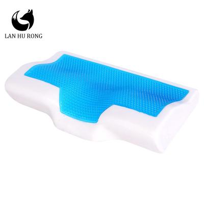 China Custom Anti-Wrinkle Neck Gel Sleep Gel Cervical Soft Healthy Cool Foam Wholesale Anti-static Memory Bed Sleep Pillow for sale