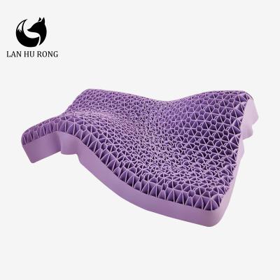 China Strip Anti-Static Gel Pectin Diamond Grid Hollow Wavy Aid Sleep Pillow Strip Pectin Pillow Pressure-Free Pressure-Release for sale