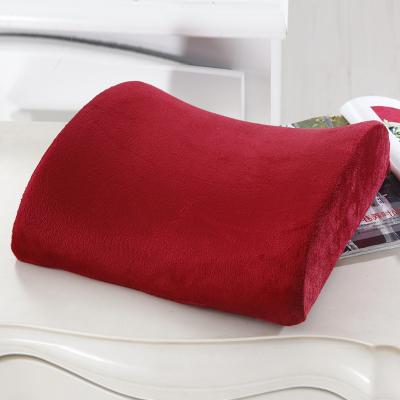 China Anti-Static Back Support Lumbar Support Pillow And Cushion Sets With Strap Stretch Car Back Cushion for sale