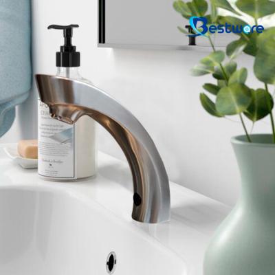 China New Design Stainless Steel Sensor Touchless Sense Faucets Basin Bathroom Automatic Water Faucet for sale