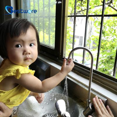 China New Sense Faucets Style Watermark Sensor 304 Stainless Steel Water Filtration Faucet For Kitchen Faucet for sale