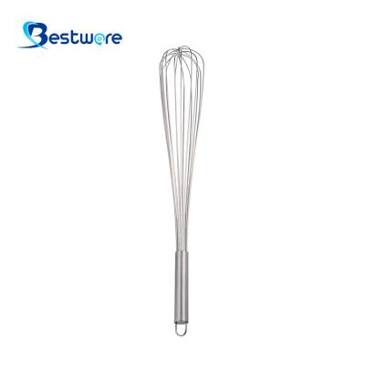 China Sustainable High Quality Danish Stainless Steel Dough Kitchen Accessories Balloon Egg Beater for sale