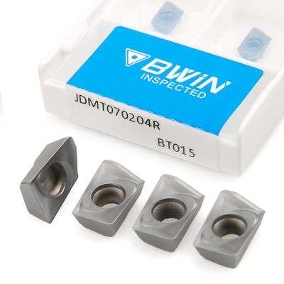 China Fast Feeding Cnc Cutting Insert Jdmt 070204 R Carbide Cnc Inserts for sale