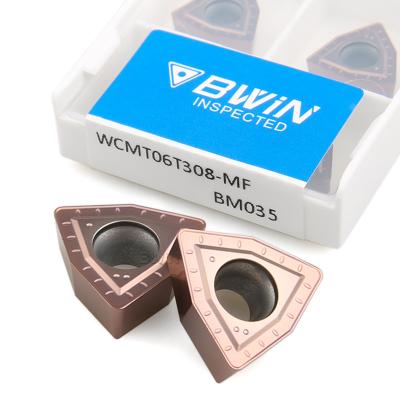 China Wcmt 050308 CNC-Hartmetalleinsätze U-Bohrer Wendeschneidplatten aus Edelstahl zu verkaufen