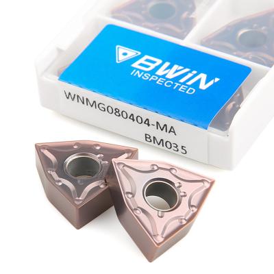 China Inserto de torno de carburo Wnmg 080408 en venta