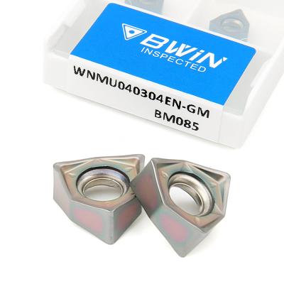 中国 WNMU 040304の製粉の炭化物はWNMU040304EN-GMの多彩なコーティングの切削工具を挿入する 販売のため