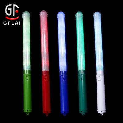 China ABS+PVC GFLAI DMX512 RF Control Stick Light Weight Korea Rainbow Led Flashing Stick for sale