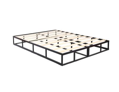 China (Others)Adjustable Metal Bed Base And Box Spring King Size Latest Metal Bed Designs With 8 Legs for sale