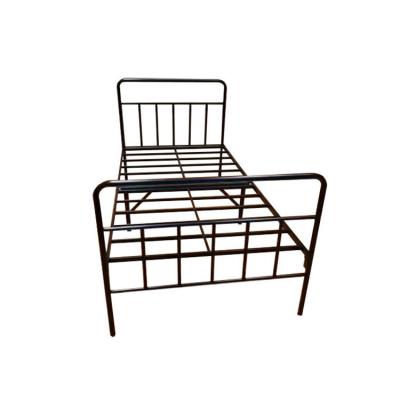 China Cheap foldable iron traveler metal folding guest metal folding bed frame for sale for sale