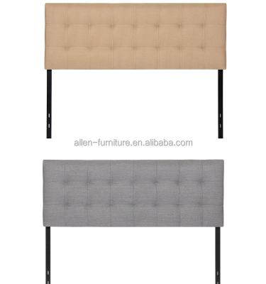 China Factory Wholesale Bed Manufacturer Fabric Leather Upholstered Headboard (Other) Adjustable for sale