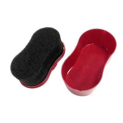 China Wholesale Price Customized Service Hotel Shoe Care Shoe Shine Sponge Durable Leather Shoe Polish Sponge for sale