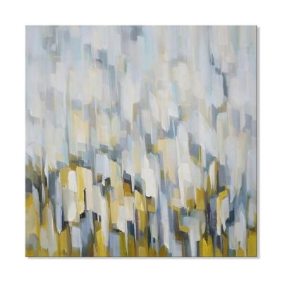 China Modern Abstract Modern Wall Art Wrapped Canvas Oil Painting Art For Living Room for sale