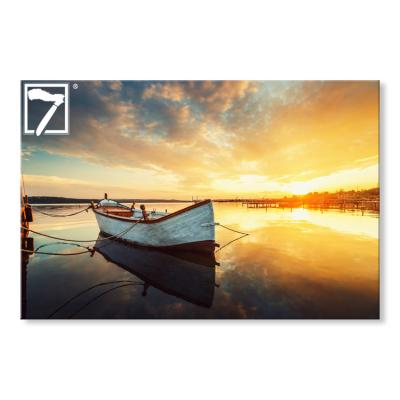 China Modern Decorative Landscape Boat Canvas Printing Digital Print Ready To Hang for sale