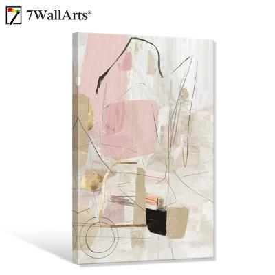 China Modern Wholesale High Quality Seven Wall Art Canvas Prints Abstract Canvas Print For Wall Decor for sale