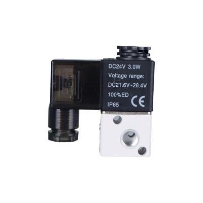 China General Type 3V Series Left Normally Closed Direct Acting Three Two Position Pneumatic Solenoid Valve Control Element 3V1-06 for sale