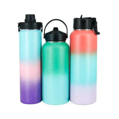 China PORTABLE Ready to Ship 32 oz Double Wall Stainless Steel Hydraulic Vacuum Insulated Water Bottle for sale