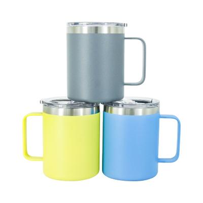 China 14 oz Double Wall Stainless Steel Sustainable Sublimation Insulated Coffee Travel Mug Tumbler Cup for sale