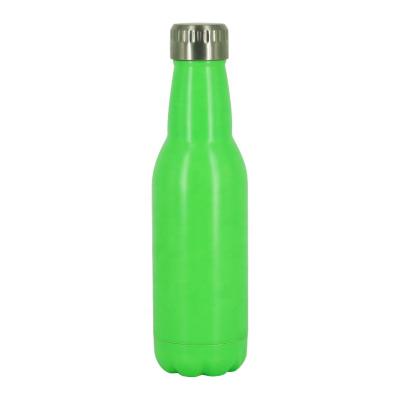 China 500ml Double Wall 304 Logo Stainless Steel Eco Friendly Custom Insulated Beer Bottle for sale