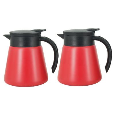 China 600ml PORTABLE BPA Free Insulated Vacuum Double Wall Stainless Steel Coffee Pot for sale