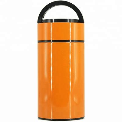 China Round 950ml Heatable Food Container Insulated Stainless Steel Food Container Lunch Box for sale