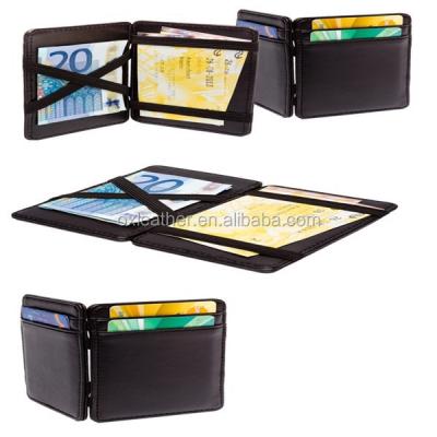 China Fashion magic wallet with elastic mounting for new style unisex multi-function wallet for everyone could store money&cards for sale