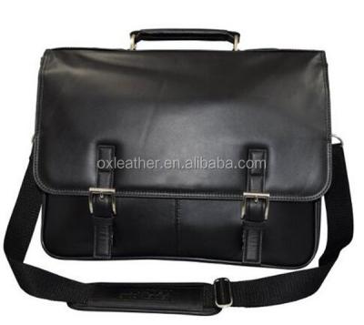 China RFID Leather Flap - Over Portafolio Business Briefcase Bag for sale