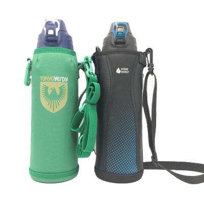 China HAC 2020 Stainless Steel Water Bottle PORTABLE Travel Kettle Water Bottle Cross-Country 1L Working Sports Camping Hiking Water Kettle for sale