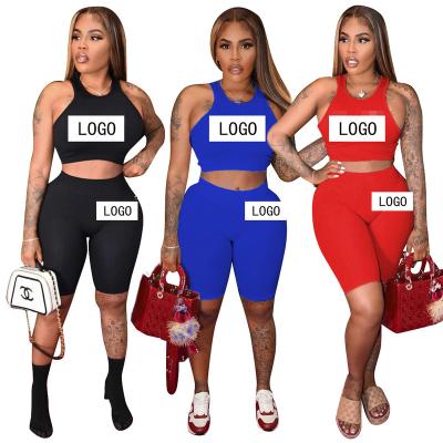 China Wholesale Fashion Anti-pilling Casual Sportswear Sets Summer Women's Two-Piece Shorts Outfits Sets For Women 2021 Women's Sets for sale