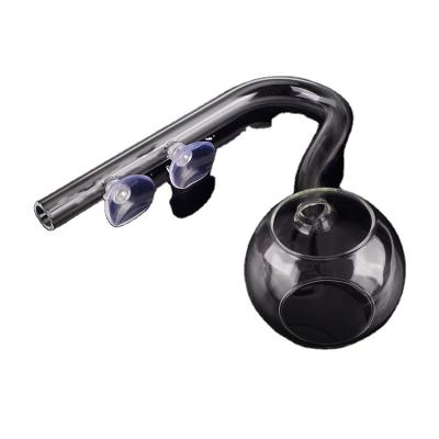 China ZRDR W09-15/W09-16 Viable Aquarium Lily Pipe 12mm&16mm Wheel Water Outlet & Inlet Hot Glass Lily Water Pipe for sale