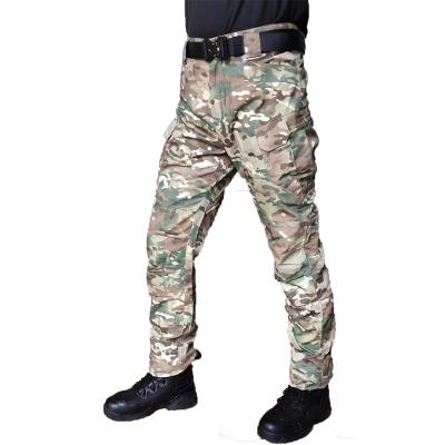 China Anti-wrinkle Fashion Camouflage Men's Waterproof Tactical Workwear Training Pants Men's Wear-Resistant Quick-Dry Jogging Training Pants for sale