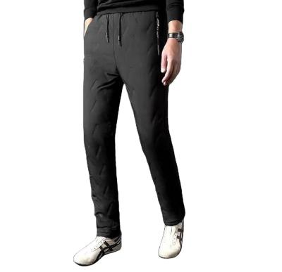 China Waterproof Winter Lambswool Warm Thicken Sweatpants Men Fashion Joggers Water Proof Casual Pants Men Brand Plus Fleece Plus Size Trousers for sale