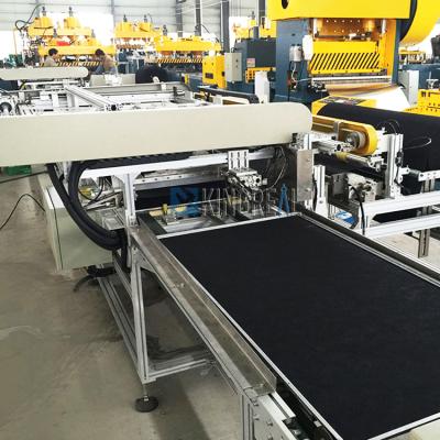 China China Factory Automatic False Ceiling Tile Metal Nonwoven Fabric Acoustic Fixing Bonding Laminating Machine for sale