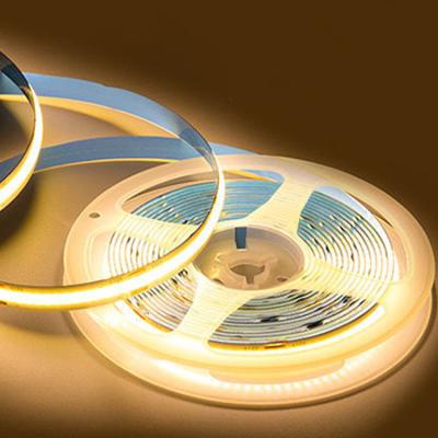 China Flexible High Lumen 320 LED Home/Supermarket/Store DC12V DC24V Home Decoration CRI90 IP20 Chips COB Strip Light for sale