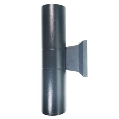 China Aluminum Material LANDSCAPE E27 GU10 E26 Lamp Holder IP65 Outdoor Thru Wall Light Fixture for sale