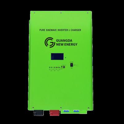 China Power Low Voltage Battery Inverter Hybrid Inverter Off Grid 5.5kw Off Grid Solar Inverter 720*470*250 for sale