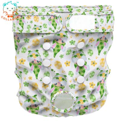 China COLLABOR New Design Print Dog Diapers Female Dog Diapers Viable Washable Reusable Cloth Diapers for sale