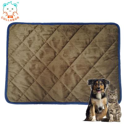 China Travel COLLABOR Washable For Small Medium Cat Mattress Beds Large Big House Dog Pet Kennel Mat for sale