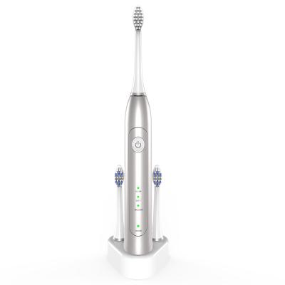 China Battery Operated Rechargeable Electric Toothbrush with 2 Minute Timer, 3 Brushing Modes for Sensitive Teeth Cleaning and Gum Irrigator for sale