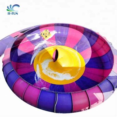 Cina Waterpark Cloverleaf behemoth bowl tube for Behemoth Bowl Water Slide in vendita