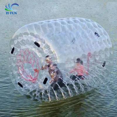 China Inflatable water park toys inflatable water roller ball Te koop