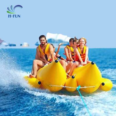 China Inflatable boat water game banana boat inflatable flyfish banana boat Te koop