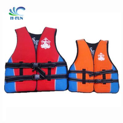 China Flexible Design and Adjustable Belt neoprene Life Jackets for Kids n Adult Water Park zu verkaufen