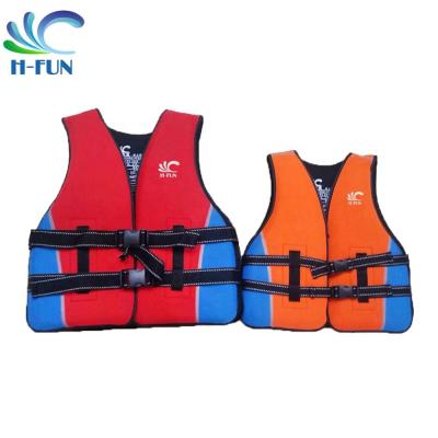 China Flexible Water Park Life Jackets , Adults / Children Inflatable Life Vest Te koop