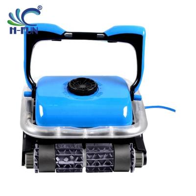 China Automatic Pool Cleaner Robot Swimming Pool Accessories 200W zu verkaufen