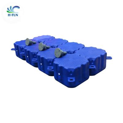 China Heavy Duty Plastic Floating Pontoon , Blue Hdpe Floating Pontoon zu verkaufen