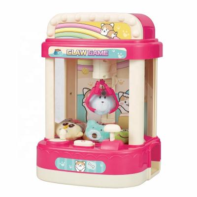 China 2020 new cartoon toys mini amazon child education claw crane game clip doll interactive hot-selling machine for sale